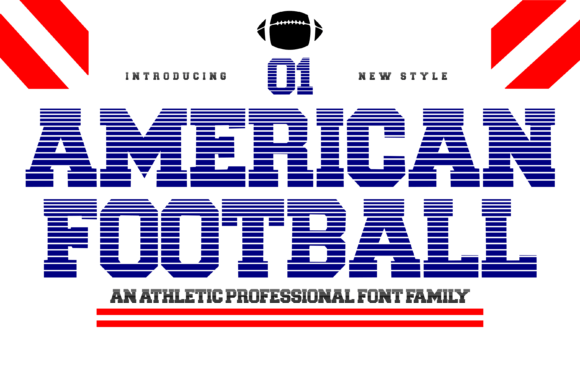 American Football 01: More Than Just a Sports Font