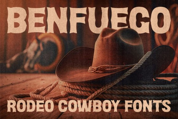 Benfuego: The Rodeo-Cowboy Font for Bold Design