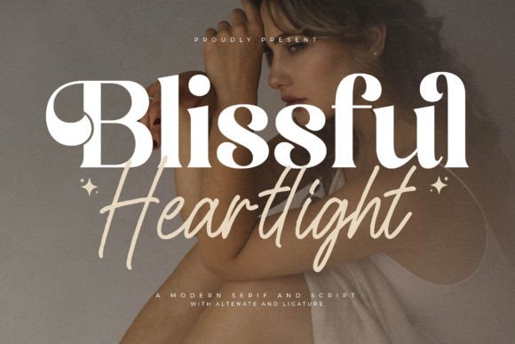 Blissful Heartlight: Merging Classic Serifs with Modern Script