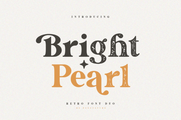 Bright Pearl: A Retro Serif with Modern Versatility