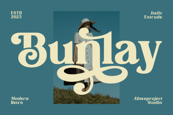 Bunlay: The Playfully Nostalgic Serif for Modern Design