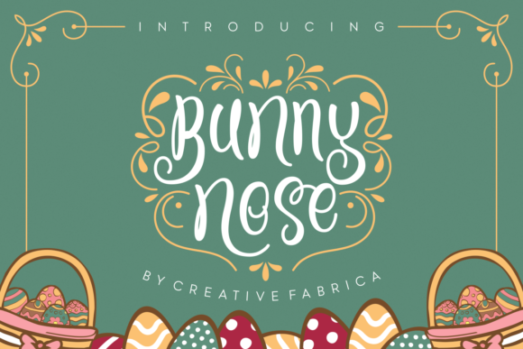 Bunny Nose: The Handwritten Easter Font That Feels Like Spring