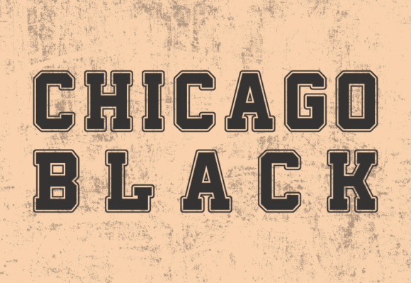 Chicago Black: A Typeface for Timeless, Clean Branding