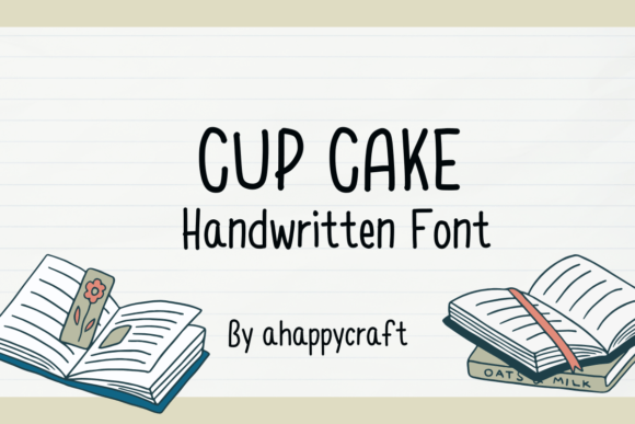 Cup Cake: A Sweet Handwritten Font for Every Creative Project