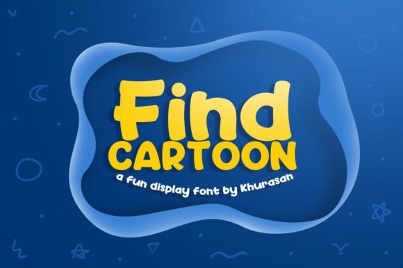 Find Cartoon: A Playful Display Font for Creative Projects