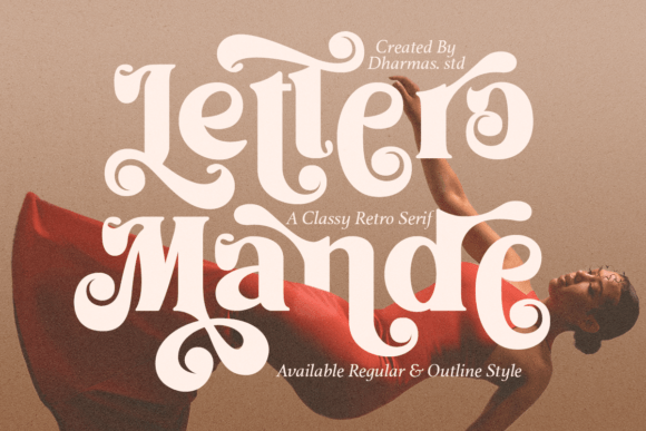 Lettero Mande: Vintage Charm Meets Modern Design Flexibility