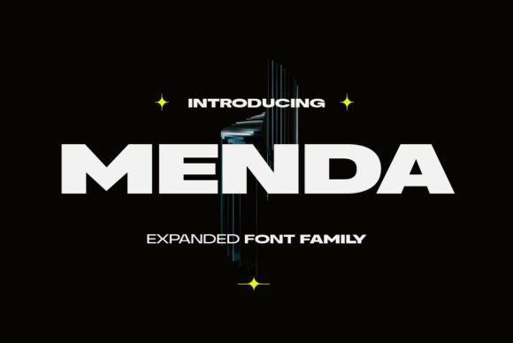 Menda: The Modern Typeface for Bold Branding