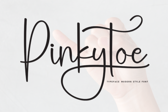 Pinkytoe: The Sweet and Cursive Handwritten Font for Joyful Design