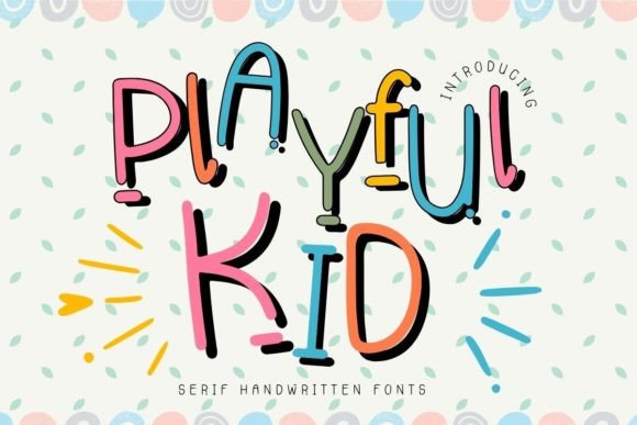 Playful Kid: A Groovy Font for Angelic and Fun Designs