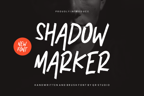Shadow Marker Font: Bold Authenticity for Standout Branding