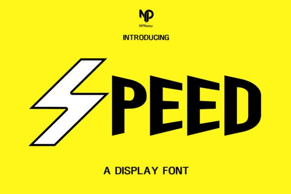 Speed: The Dynamic Display Font for Modern Projects