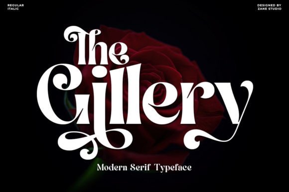 The Gillery: A Modern Serif for Elegant Branding