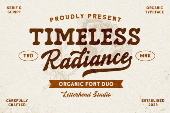 Timeless Radiance: A Font Duo for Lasting Brand Impact