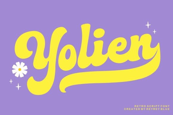 Yolien: A Retro Font with Modern Flow